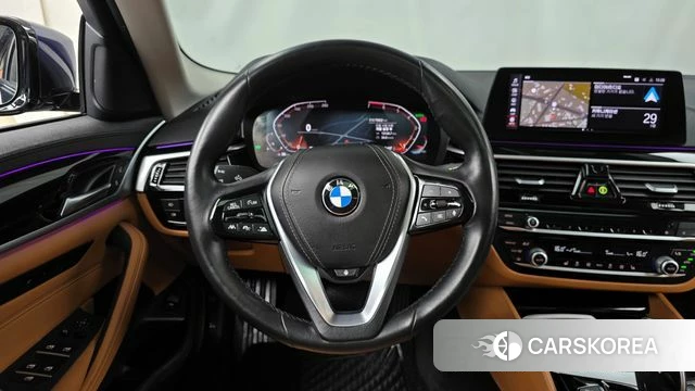 BMW 5 Series (G30) 2020 Черный из Кореи, фото 4