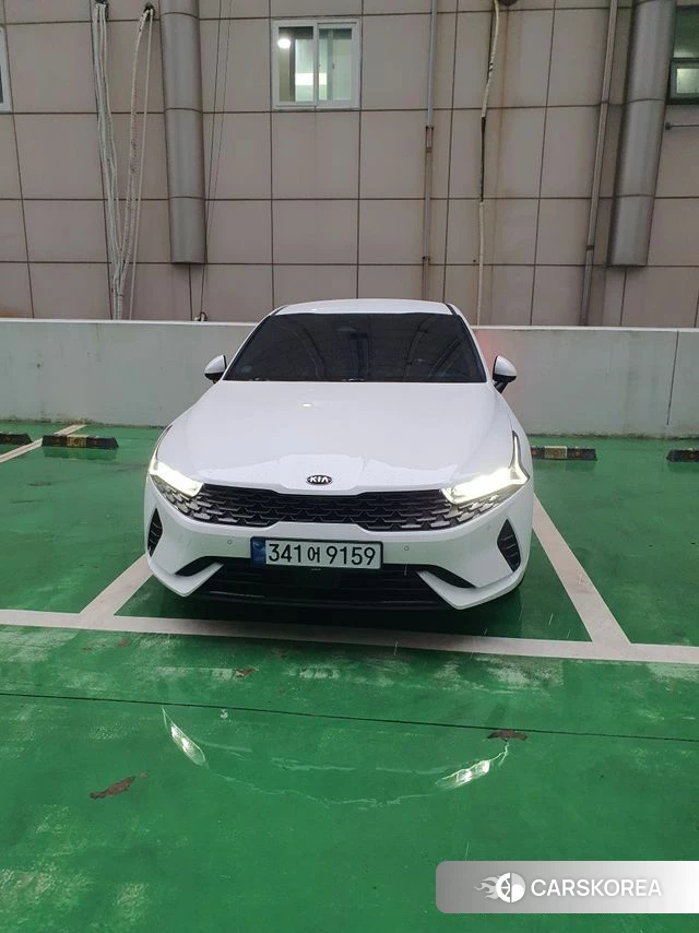 Kia K5 Hybrid 3rd Generation 2021 Белый из Кореи, фото 4