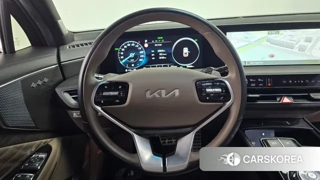 Kia K8 Hybrid 2022 Серый из Кореи, фото 4
