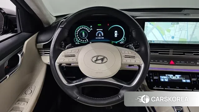 Hyundai The New Grandeur IG Hybrid 2022 Черный из Кореи, фото 4