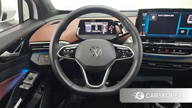 Volkswagen ID.4 2023 Белый из Кореи, фото 4