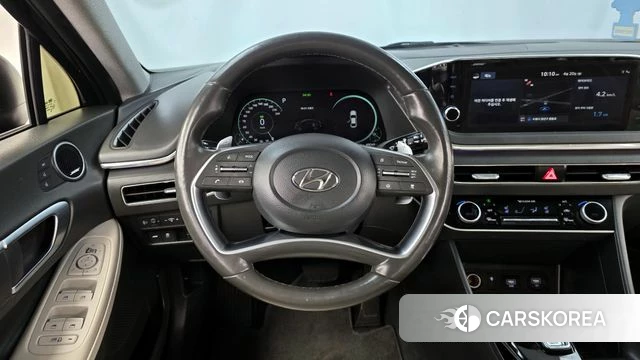 Hyundai Sonata Hybrid (DN8) 2019 Черный из Кореи, фото 4