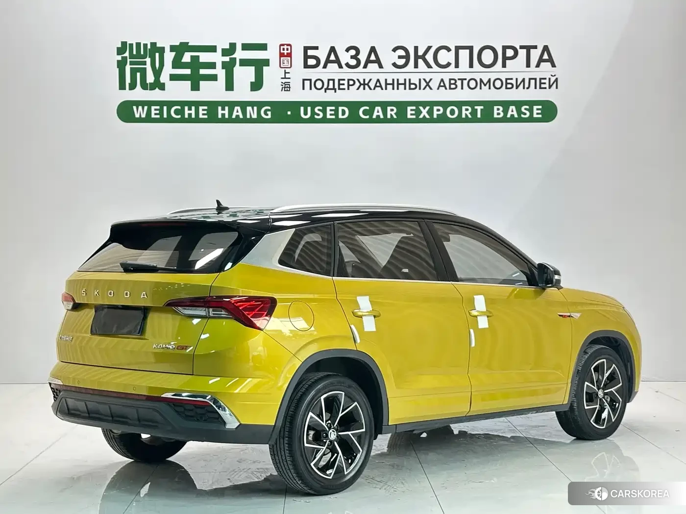 Skoda Kamiq 2022 Yellow/orange из Китая, фото 4