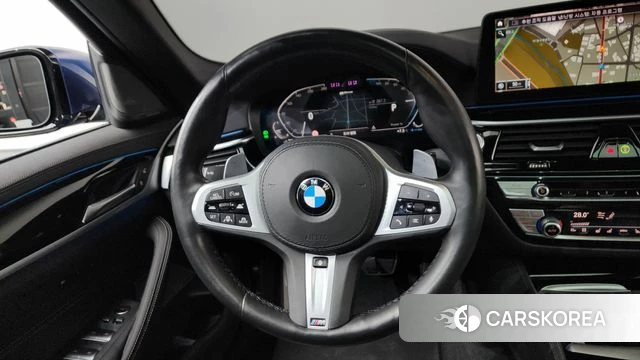 BMW 5 Series (G30) 2020 Синий из Кореи, фото 4