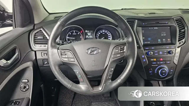 Hyundai Santa Fe The Prime 2018 Синий из Кореи, фото 4