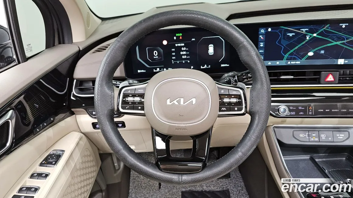 Kia The New Carnival 4th Generation 2024 Черный из Кореи, фото 4