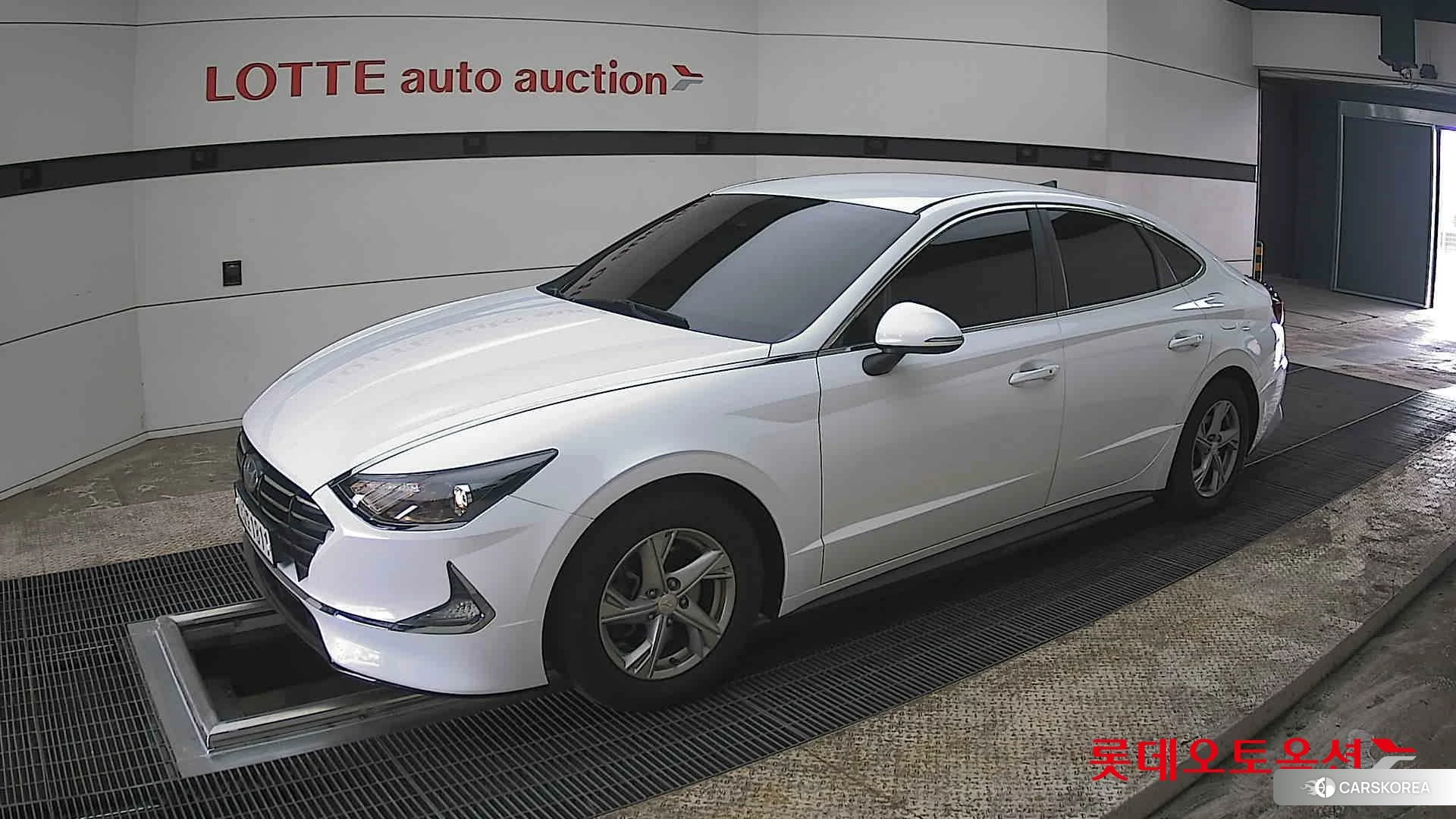 Hyundai Sonata 2021 White cream (optional) из Кореи, фото 4