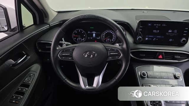 Hyundai The New Santa Fe 2021 Белый из Кореи, фото 4