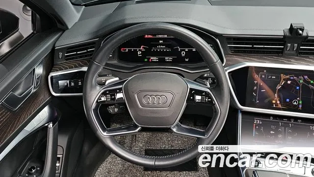 Audi A6 (C8) 2021 Черный из Кореи, фото 4