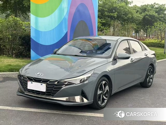 Hyundai Elantra 2021 Темно-серый из Китая, фото 4