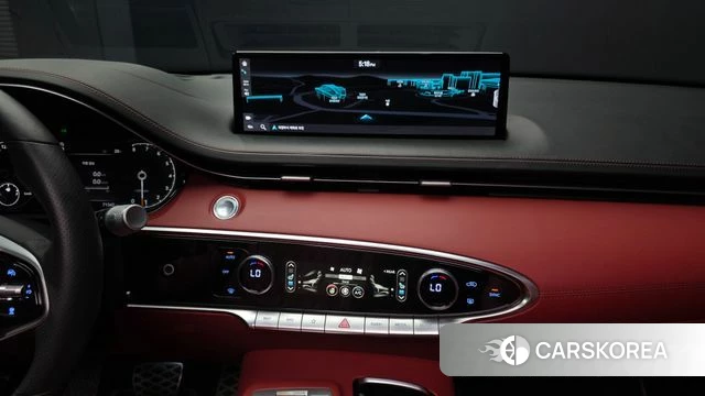 Genesis GV70 2021 Черный из Кореи, фото 4