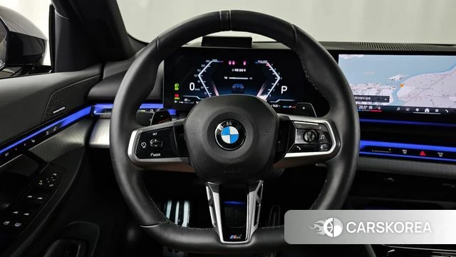 BMW 5 Series (G60) 2024 Синий из Кореи, фото 4