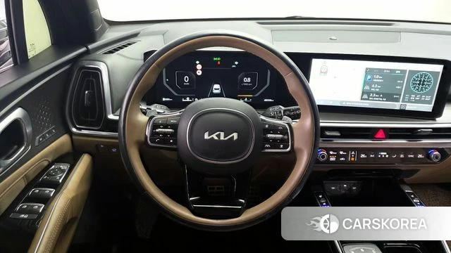 Kia The New Sorento 4th Generation 2024 Темно-зеленый из Кореи, фото 4