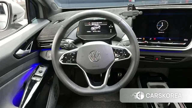 Volkswagen ID.4 2025 Синий из Кореи, фото 4