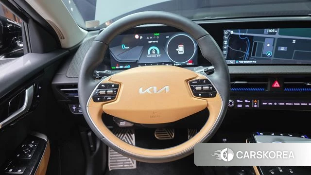 Kia EV6 2022 Черный из Кореи, фото 4