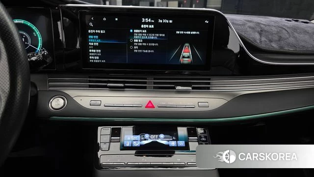 Hyundai The New Grandeur IG Hybrid 2021 Белый из Кореи, фото 4