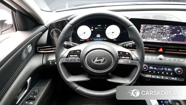 Hyundai The New Avante (CN7) 2024 Белый из Кореи, фото 4