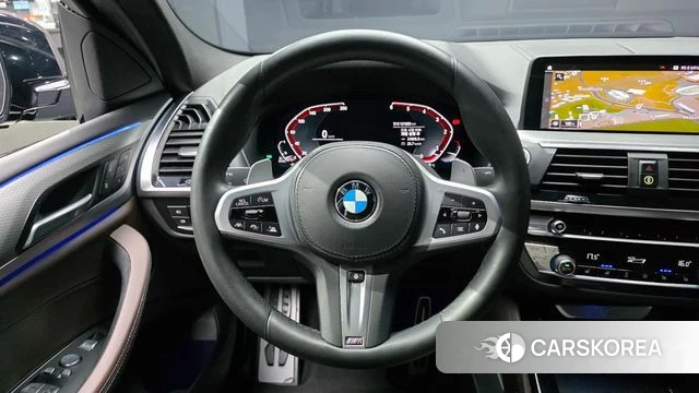 BMW X4 (G02) 2021 Черный из Кореи, фото 4