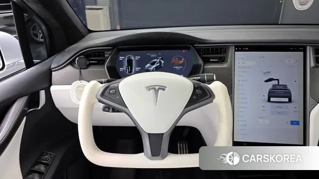 Tesla Model X 2018 Серебряный из Кореи, фото 4
