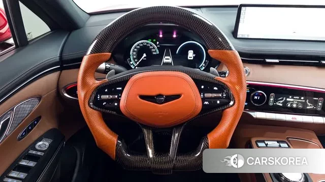 Genesis GV70 2022 Красный из Кореи, фото 4