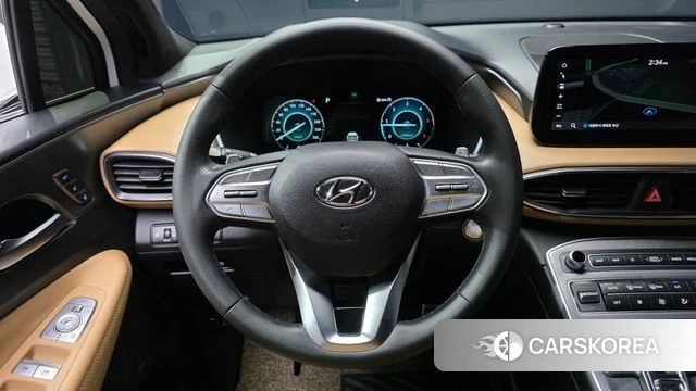 Hyundai The New Santa Fe 2022 Белый из Кореи, фото 4