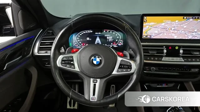 BMW X4M (G02) 2023 Черный из Кореи, фото 4