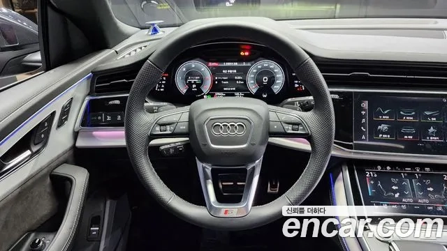 Audi Q8 (4M) 2022 Черный из Кореи, фото 4