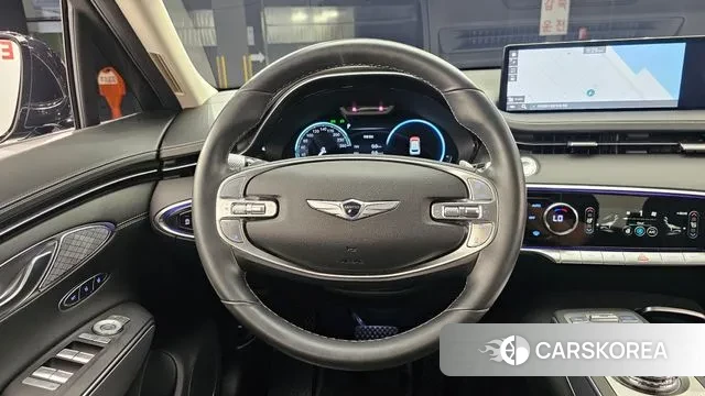 Genesis GV70 2021 Черный из Кореи, фото 4