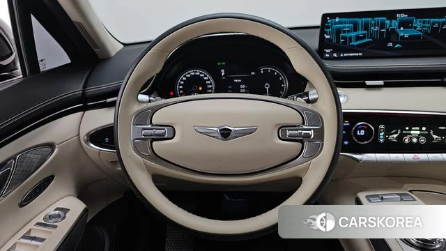 Genesis GV70 2021 Черный из Кореи, фото 4
