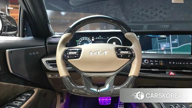 Kia K8 Hybrid 2021 Черный из Кореи, фото 4