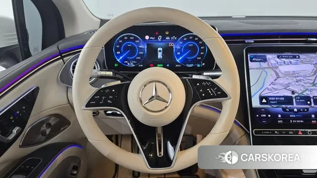Mercedes-Benz EQS SUV X296 2023 Белый из Кореи, фото 4