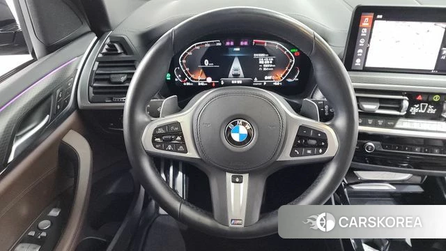 BMW X3 (G01) 2022 Черный из Кореи, фото 4