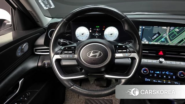 Hyundai The New Avante (CN7) 2023 Белый из Кореи, фото 4