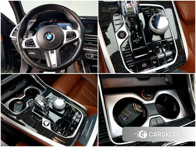 BMW X7 (G07) 2021 Черный из Кореи, фото 4