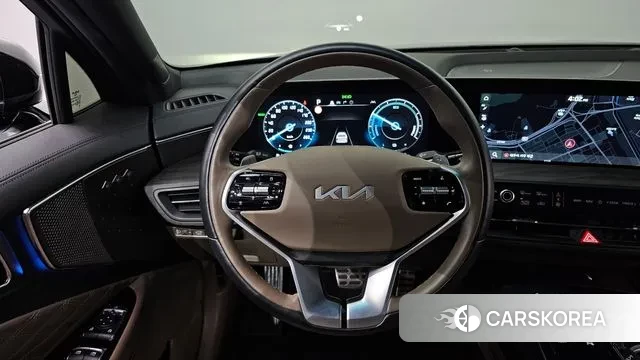 Kia K8 Hybrid 2022 Черный из Кореи, фото 4