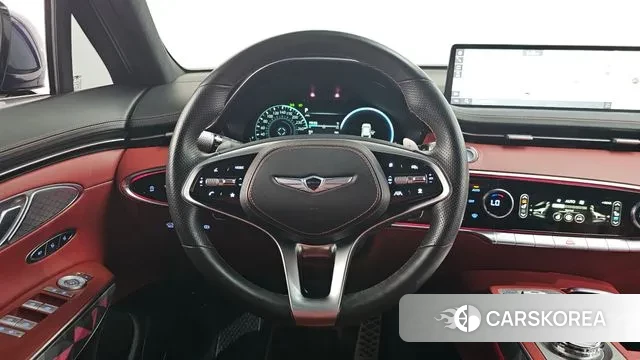 Genesis GV70 2022 Синий из Кореи, фото 4