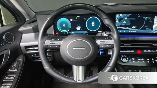 Hyundai Sonata D Edge Hybrid (DN8) 2024 Небесно-голубой из Кореи, фото 4