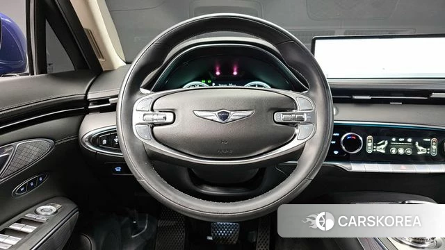 Genesis GV70 2021 Синий из Кореи, фото 4