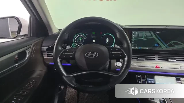 Hyundai The New Grandeur IG Hybrid 2020 Белый из Кореи, фото 4