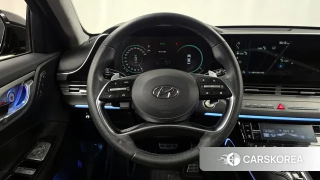 Hyundai The New Grandeur IG Hybrid 2020 Черный из Кореи, фото 4