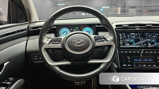 Hyundai Tucson Hybrid (NX4) 2021 Серый из Кореи, фото 4