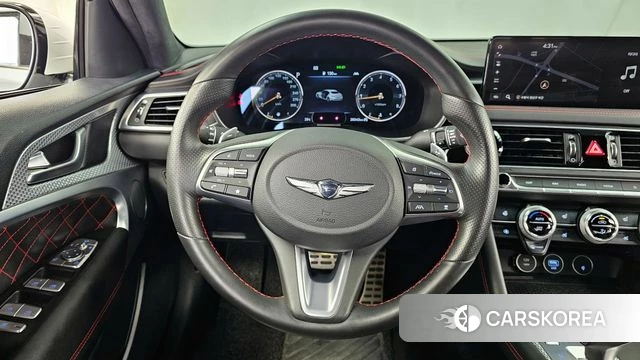 Genesis The New G70 2023 Белый из Кореи, фото 4