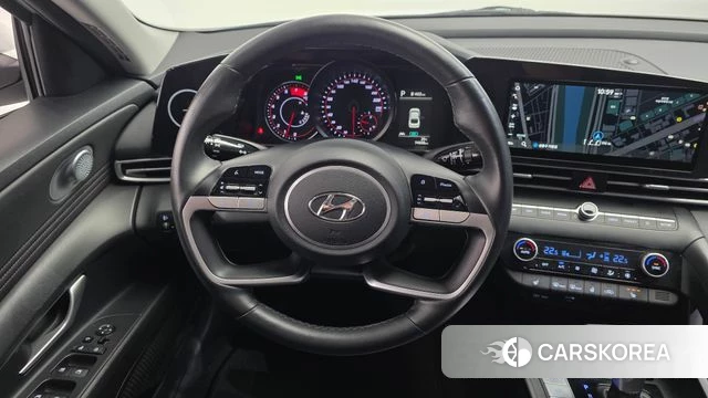 Hyundai Avante (CN7) 2022 Белый из Кореи, фото 4