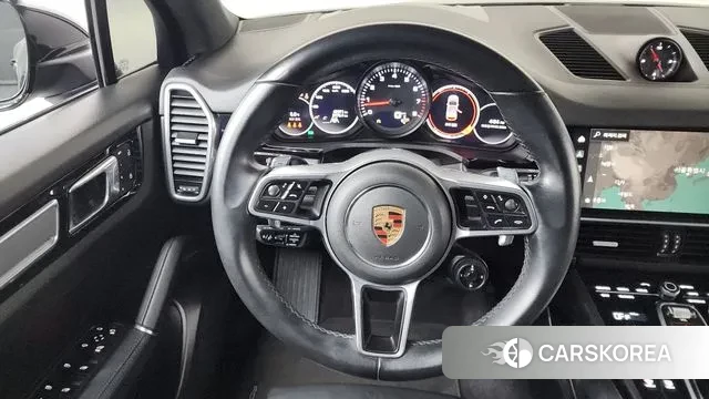 Porsche Cayenne (PO536) 2022 Черный из Кореи, фото 4