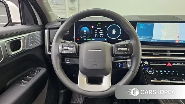 Hyundai Santa Fe (MX5) 2023 Белый из Кореи, фото 4