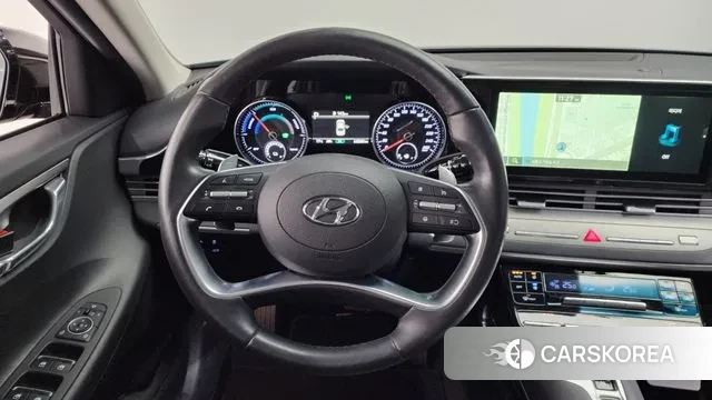 Hyundai The New Grandeur IG Hybrid 2021 Черный из Кореи, фото 4