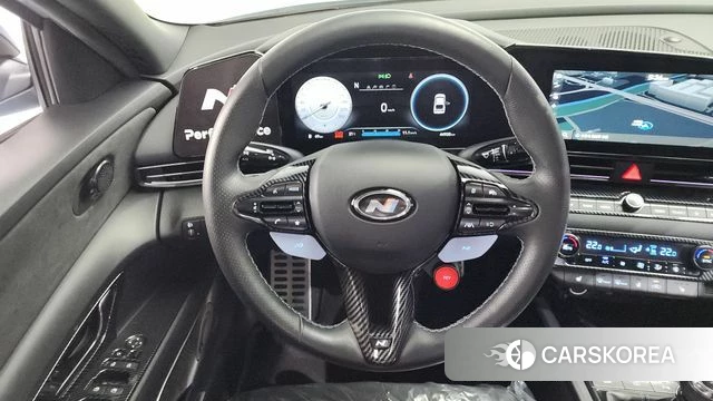 Hyundai Avante (CN7) 2022 Небесно-голубой из Кореи, фото 4