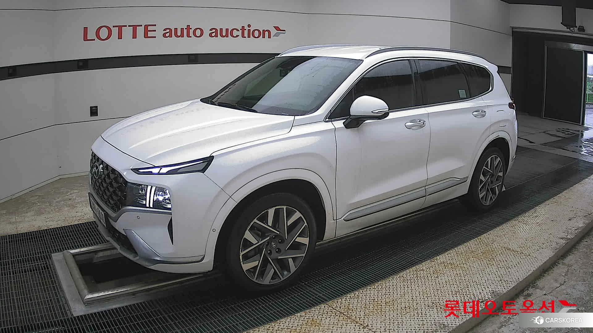 Hyundai Santa Fe 2021 Белый из Кореи, фото 4