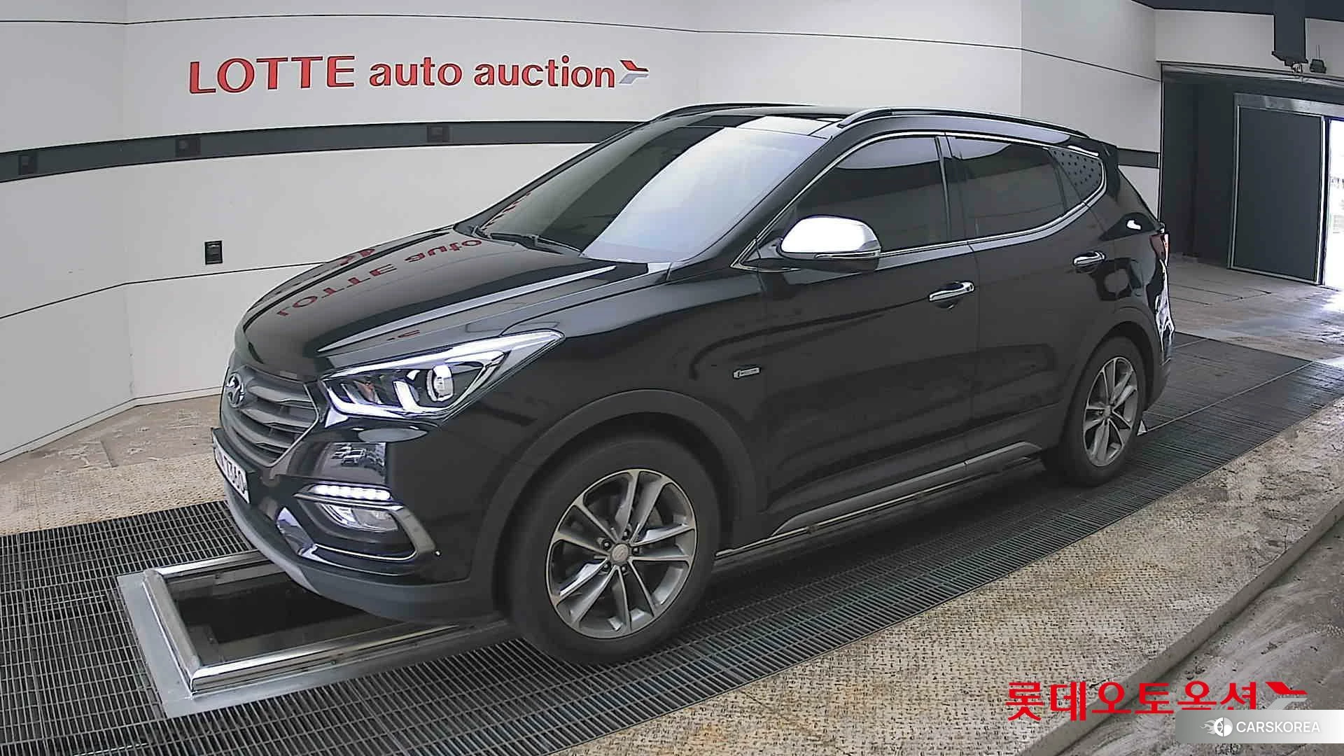 Hyundai Santa Fe 2018 Черный из Кореи, фото 4