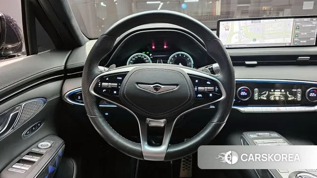 Genesis GV70 2021 Черный из Кореи, фото 4